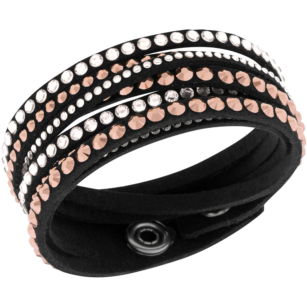 SWAROVSKI Women's Power Collection Bracelet, Dark Gray : Amazon.in:  Jewellery